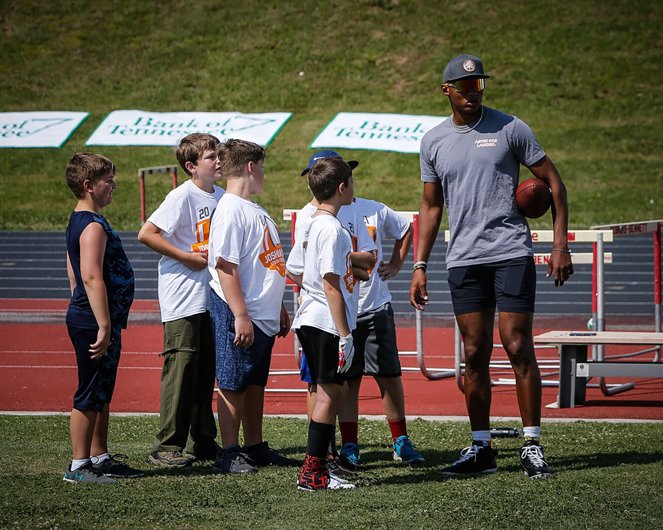 Josh Dobbs football camp 2021